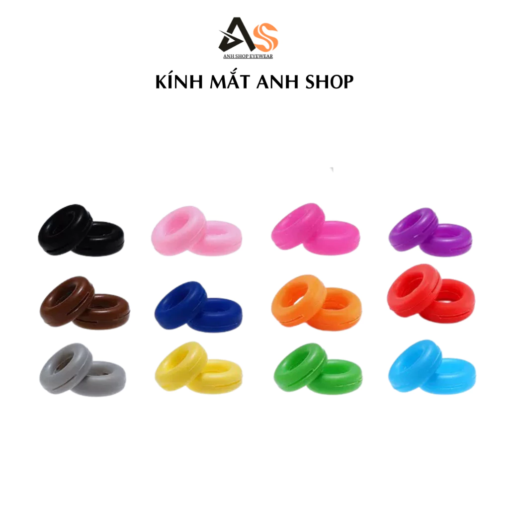Đệm cài HÌNH TRÒN  chống tuột, hạn chế rơi kính mắt khi đeo PK13 ( chụp loại kính shop tư vấn trước khi đặt đơn )