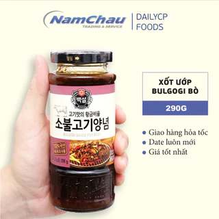 Sốt ướp thịt nướng Hàn Quốc vị Bò Bulgogi CJ Beksul 290g - Nhập khẩu từ Hàn Quốc