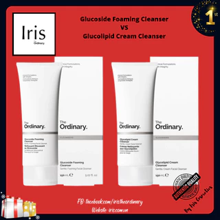 (BILL CANADA) Sữa rửa mặt Glucoside Foaming Cleanser và Glucolipid Cream Cleanser (150ml) - The Ordinary.