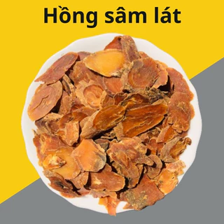 Sâm lát tẩm mật ong loại 1, hồng sâm lát chất lượng cao, vị sâm nhiều