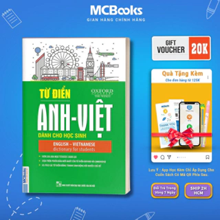 Sách - Từ điển Anh - Việt dành cho học sinh Mcbooks