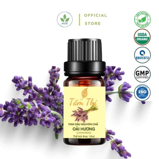 Tinh Dầu Hoa Oải Hương Nguyên Chất Thiên Nhiên 100% Lọ 10ml Tinh Dầu Oải Hương Thơm Phòng Giúp Đuổi Muỗi Khử Mùi