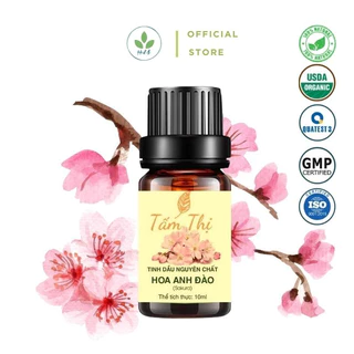 Tinh Dầu Hoa Anh Đào Nguyên Chất Thiên Nhiên 100% Lọ 10ml Tinh Dầu Hoa Anh Đào Thơm Phòng Giúp Đuổi Muỗi Khử Mùi