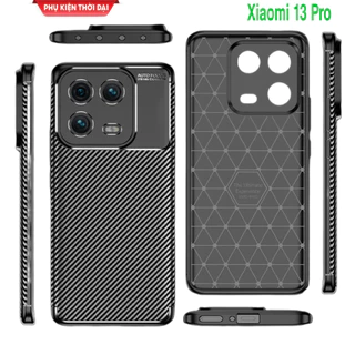 Ốp lưng Xiaomi 13 Pro / Xiaomi 14 / 14 Pro chống sốc vân rằn ri hiệu Auto Focus cao cấp