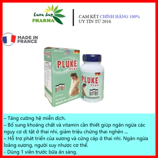 PLUKE PLUS - DHA NEW - Viên bổ tổng hợp cho bà bầu, ngày 1 viên - Nhập khẩu Đức