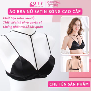 Áo Bra 2 Dây Satin ZUTY Áo Ngực Không Gọng Đệm Mỏng - Nâng Ngực 9609