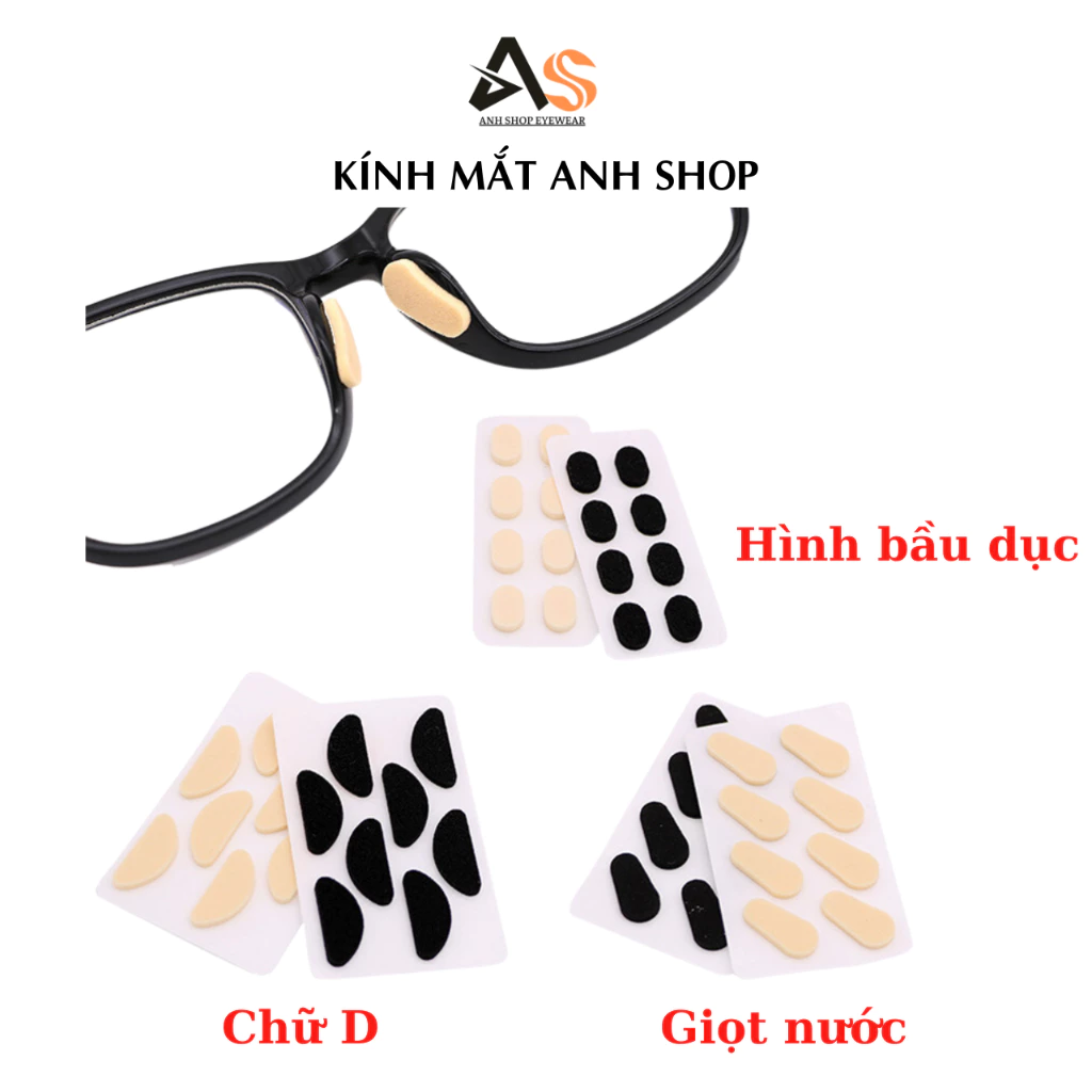 Đệm mũi kính mắt bọt biển hạn chế tuột và đau khi đeo kính PK16