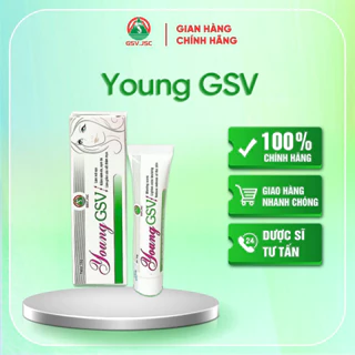 Gel làm mờ sẹo, giảm vết thâm YOUNG GSV 15g