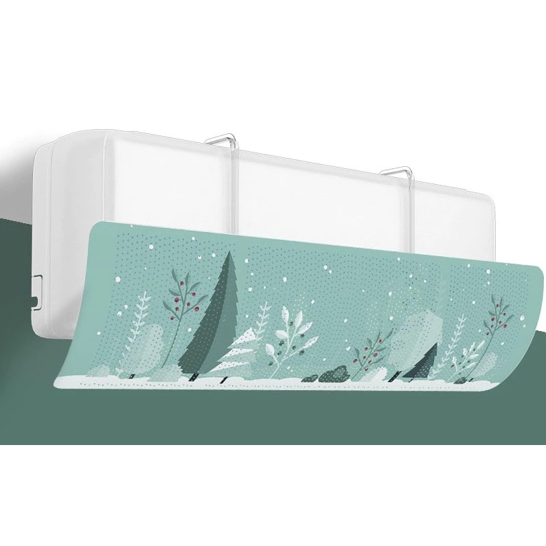 Tấm Chắn Gió Điều Hòa Máy Lạnh, Tấm Đổi Hướng Gió Điều Hòa KT 90x27 Cm Nhựa ABS Cao Cấp