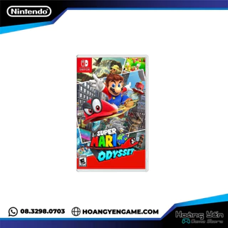 [Mã 99ELHA giảm 7% đơn 300K] Băng game Super Mario Odyssey- Nintendo switch