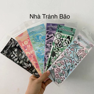 Sticker Họa Tiết Cổ Trang Trí