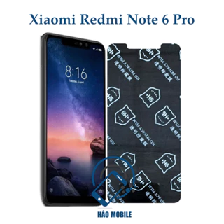 Dán chống nhìn trộm Xiaomi Redmi Note 6 pro - Dán cường lực dẻo nano 9H+