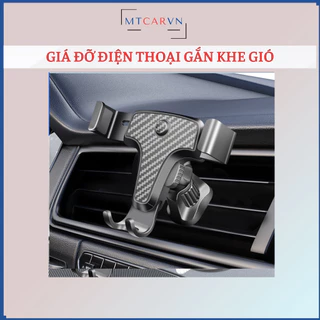 Giá đỡ điện thoại trên ô tô  kẹp gắn cửa khe gió điều hòa xoay 360 độ