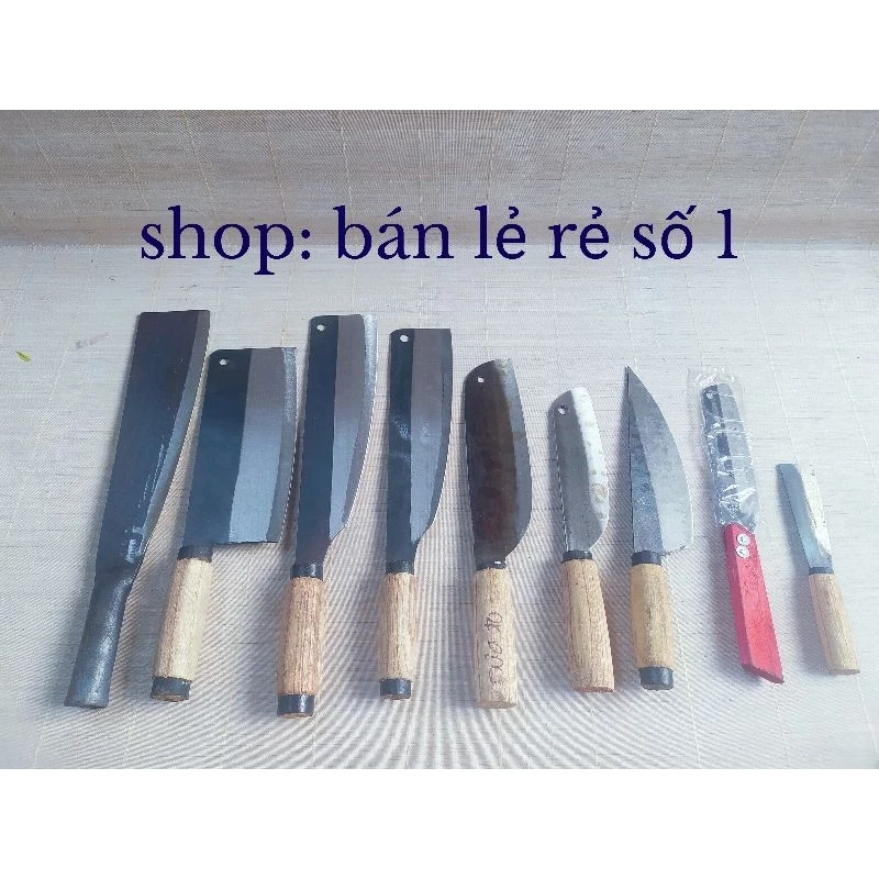 Dao, bộ 9 món phù hợp với tất cả các việc chế biến thực phẩm trong gia đình