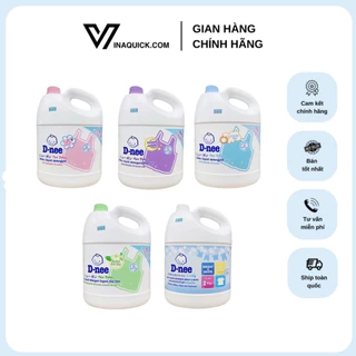 Nước Giặt Xả Quần Áo Em Bé Dnee 3L - VINAQUICK