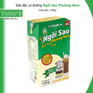 sữa đặc Ngôi Sao Phương Nam xanh lá hộp giấy 1284g