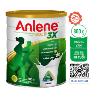 Sữa bột Anlene Gold Movepro Vani 800g - date 2025