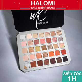 Bảng phấn mắt MC Make Color 35 ô siêu lì xinh bám phấn chuyên dành cho makeup chuyên nghiệp