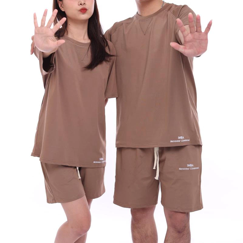 Set Bộ Quần Áo Nam Nữ Form Rộng Unisex Co Giãn 4 Chiều Thoáng Mát, Phong Cách – AK Sports BTT07