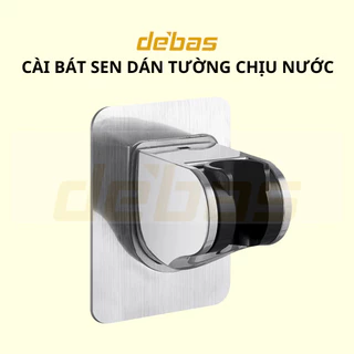 Giá đỡ tay sen cài bát sen dán chịu nước tốt không cần khoan đục điều chỉnh lên xuống dán tường siêu bền Debas