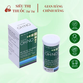 Viên nhai Ohno hộp 12 viên ⚡ CAM KẾT CHÍNH HÃNG ⚡ Viên ngậm hỗ trợ cai thuốc lá hiệu quả cao - dễ dàng sử dụng