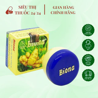 Kem Mụn Nghệ Biona 3g ⚡ CAM KẾT CHÍNH HÃNG ⚡ Kem mụn thành phần nghệ và vitamin B2 giúp tái tạo da, sát khuẩn làm mềm da