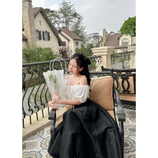 Chân váy nữ dài  "RICH SKIRT " phong cách sang trọng