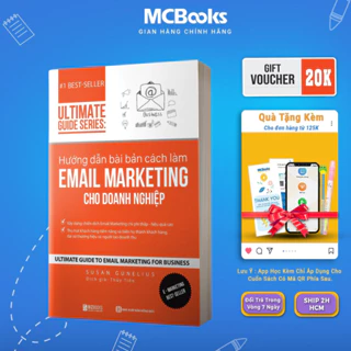 Sách - Hướng dẫn bài bản cách làm Email Marketing cho doanh nghiệp | Ultimate Guide Series Mcbooks