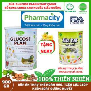 Sữa Glucose Plan SOYNA - Sữa Bổ Sung Canxi Hộp 900g