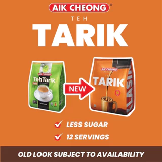 ( Bao Bì Mới )Trà Sữa Teh Tarik Aik Cheong Vị Classic Truyền Thống 12Gói x 38g