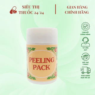 Gel Lột Mụn Peeling Pack ⚡ CAM KẾT CHÍNH HÃNG ⚡ Gel Foci lột tất cả loại mụn cám, mụn đầu đen, trứng cá