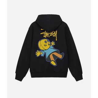 Áo Khoác Hoodie Stussy Dollie ( không dây) Nỉ chân Cua Thoáng mát - Hàng Full Bọc Tem Tag