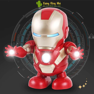 Đồ chơi Robot người sắt nhảy múa vui nhộn cho bé Xương Rồng Nhỏ