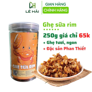Ghẹ sữa rim gia vị 250g Lê Hải đồ ăn vặt Sài Gòn thơm ngon - Đặc Sản Phan Thiết