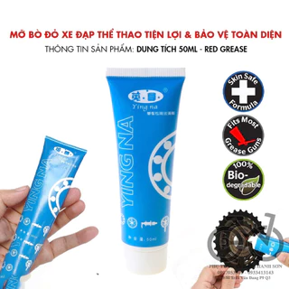 Mỡ Bôi Trơn ( Greases ) Sên, Líp, Vòng Bi, Trục Giữa,... Xe Đạp Các Loại - Chịu Nhiệt Cao - Dung Tích 50ml