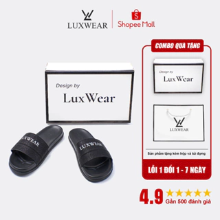 Dép quai ngang nam thời trang cao cấp thương hiệu LuxWear kiểu dáng ôm chân DQN01