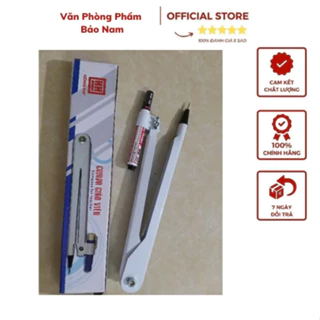 Compa Giáo viên Hồng Hà - 3276 ,là giáo cụ dùng để vẽ hình tròn - đường tròn trên bảng, giúp giáo viên dễ dàng vẽ