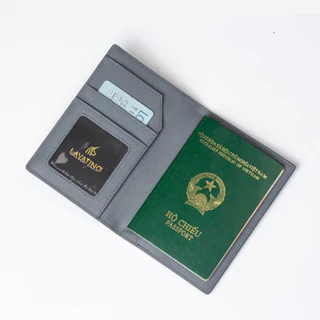 Ví Passport da Swift cao cấp đựng hộ chiếu chính hàng LAVATINO - PPB01
