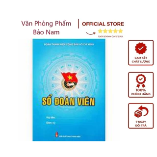 Sổ Đoàn Viên Màu Xanh, Sổ có độ dày là 48 trang với kích thước là 14.5 x 20.5 cm.