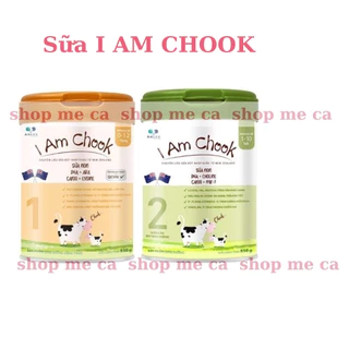 Sữa I Am Chook sữa dinh dưỡng phát triển chiều cao cân nặng trí não cho bé đủ số date mới nhất lon 850gr