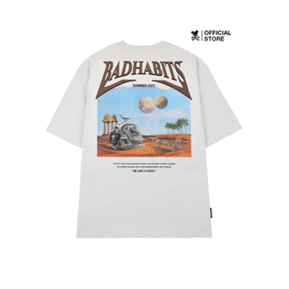 Áo Thun Unisex Bad Habits- Sand B-Rock Desert - Local Brand Chính Hãng