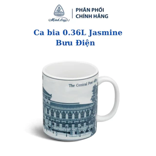 Ca bia 0.36L Jasmine Bưu Điện - Gốm sứ cao cấp Minh ong 1