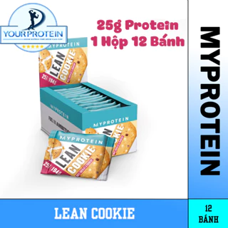 Myprotein Bánh Protein Lean Cookie 25g Protein - 1 Hộp 12 Bánh