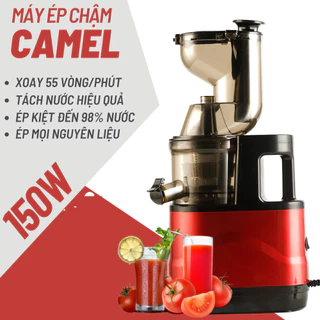 Máy Ép Chậm Camel, Máy Ép Nguyên Quả Trái Cây Rau Củ Quả Ép Kiệt Bã Tiện Lợi