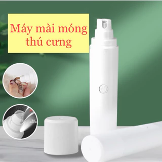 Máy mài móng cho thú cưng với thiết kế chuyên dụng chăm sóc móng cho chó mèo  kèm theo dây sạc