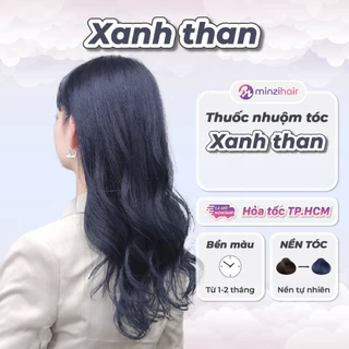 Thuốc nhuộm tóc Xanh Dương Đen - Xanh Than - Không Cần Tẩy Tóc  - Minzihair, Minzihair HCM