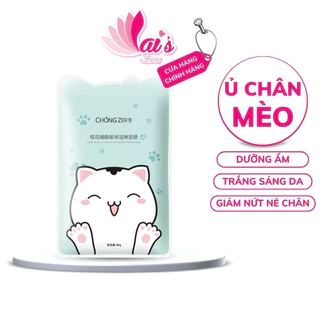 Mặt Nạ Ủ Chân Mèo Chongzi Niacinamide Foot mask Chiết Xuất Hoa Anh Đào Trắng Da Giảm Thâm Giảm Nhăn Mịn Màng - Laihcmn