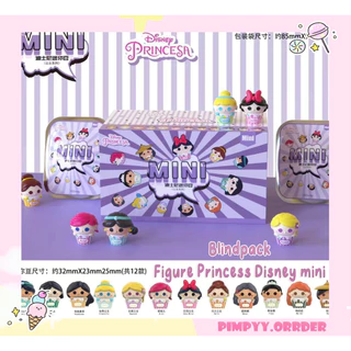 [Blindpack-Túi mù] Mô hình Princess Disney mini gói lẻ (Ngẫu nhiên)