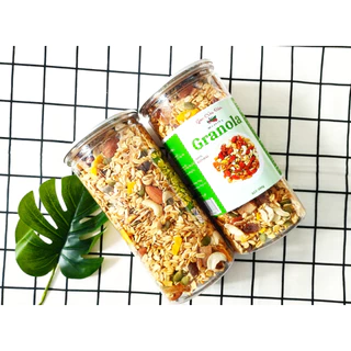 Granola - Ngũ Cốc Ăn Kiêng Không Đường 70% yến mạch - 500g