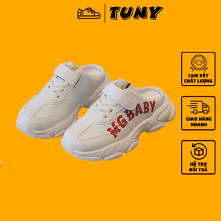 Giày sục thể thao thời trang MG Baby cho bé gái siêu nhẹ siêu êm T122